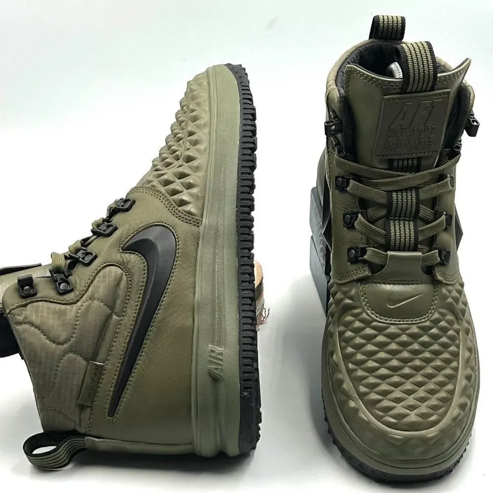 Nike Lunar Force 1 Duckboot '17 GS 'Medium Olive'